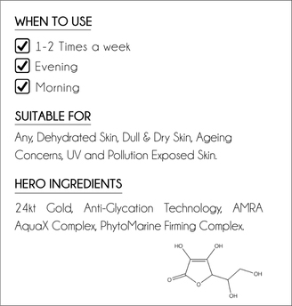 Gold Anti-Glycation Face Mask