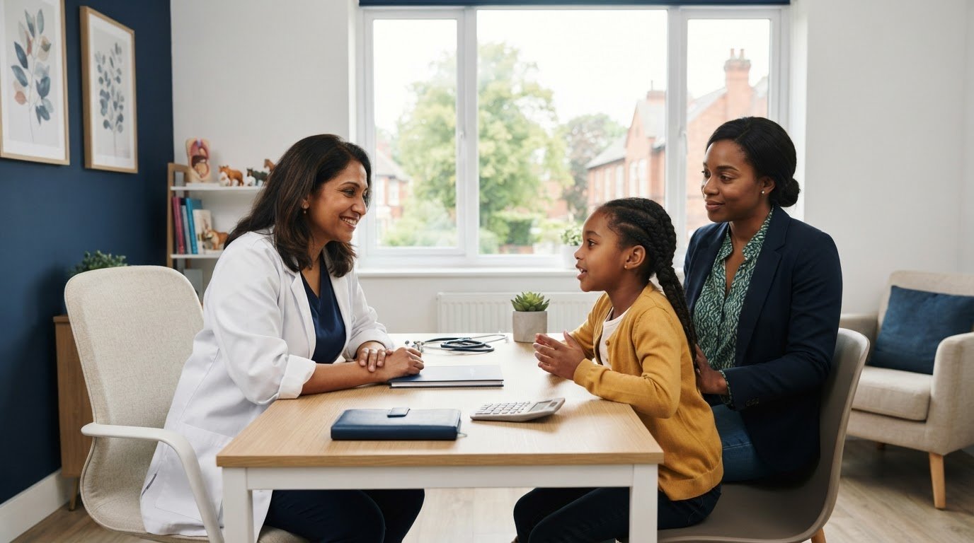 Private paediatrician appointments in Knowle and their costs