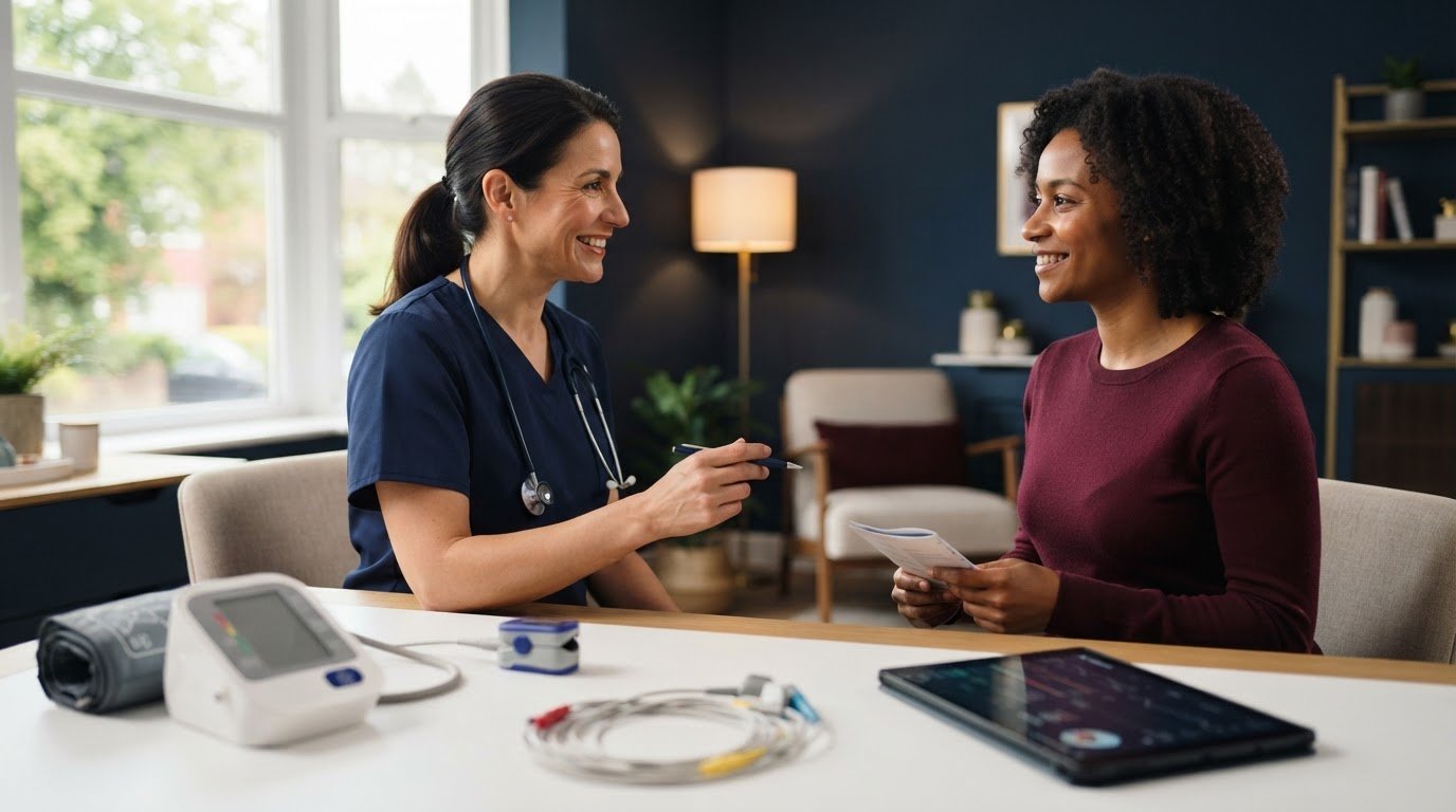 Confidential health checks in the West Midlands