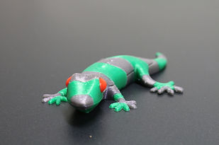 3D Printed Multi Material Gecko