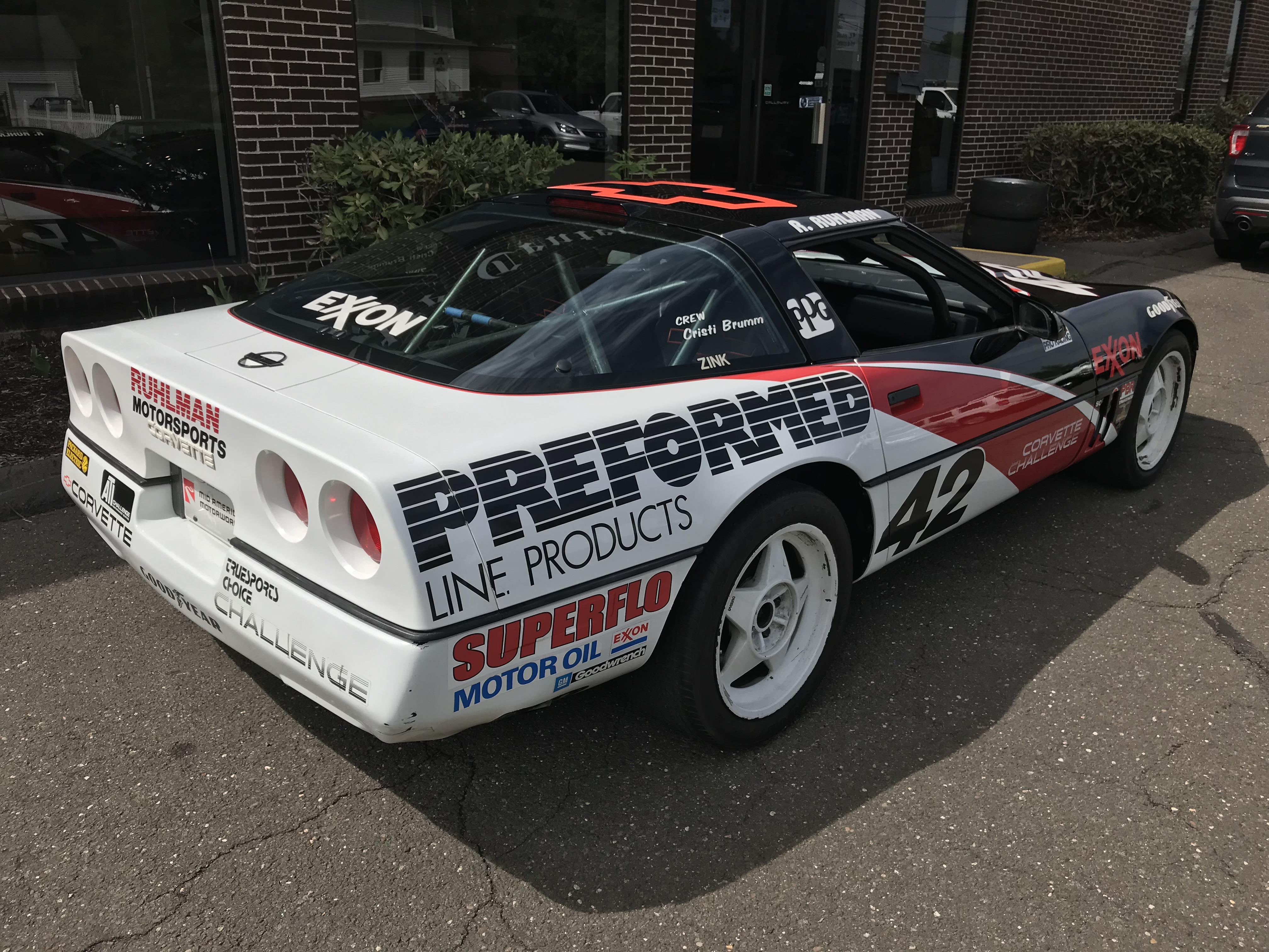 1989 Corvette Challenge Race Car