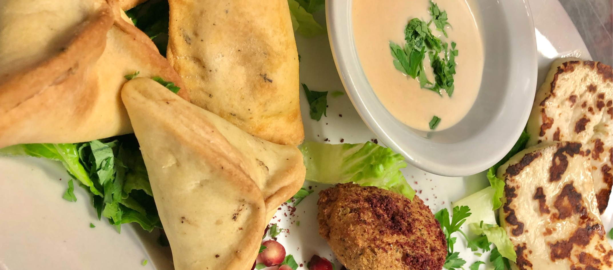 Arranged Food and Objects