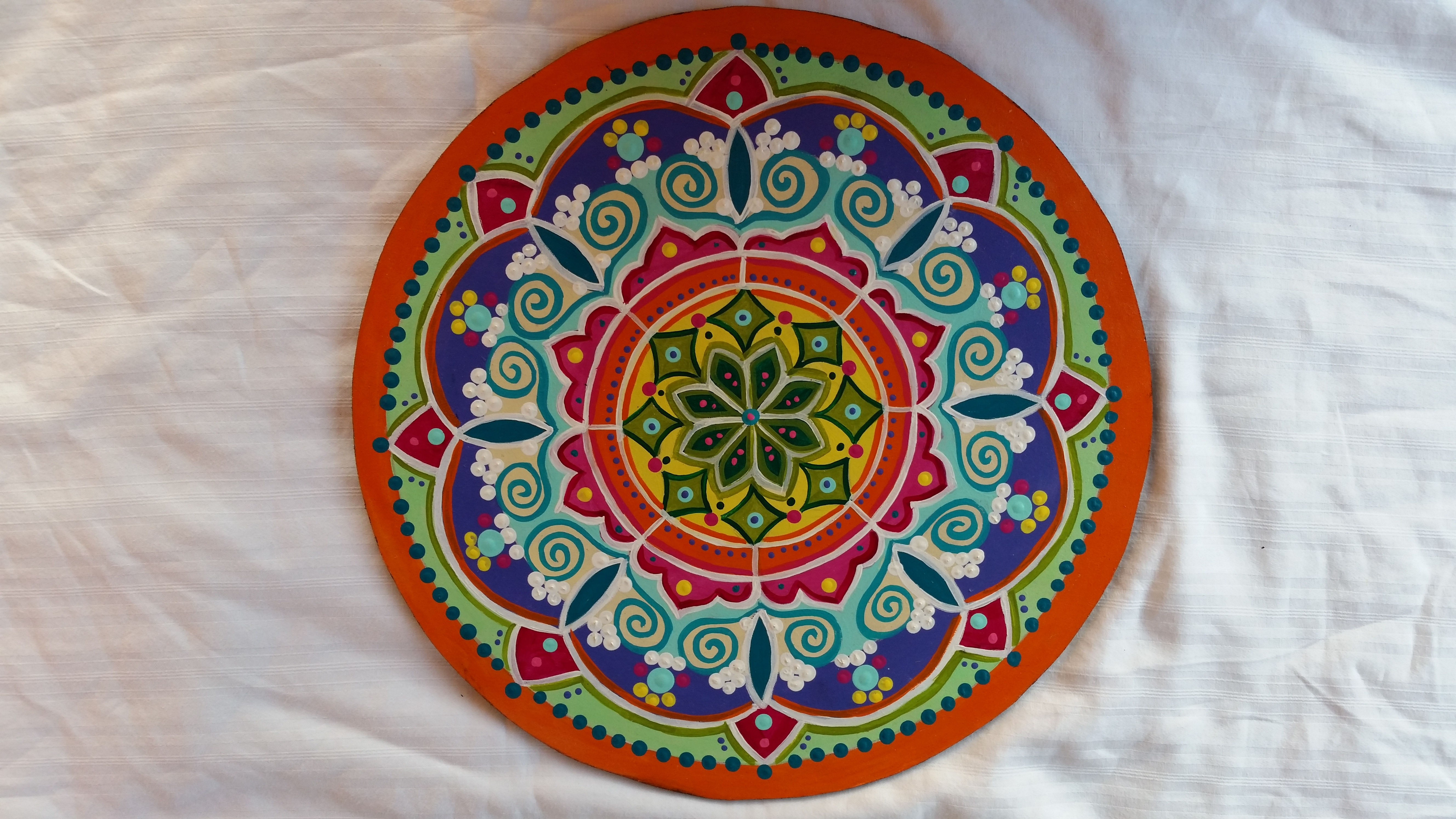 Mandala de 30cm de diametro