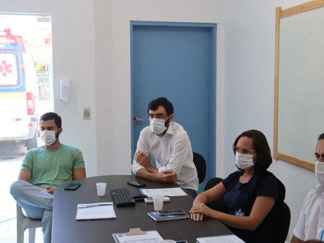 Reunião realizada para alinhamento do plano de contingência da Dengue e Chikungunya