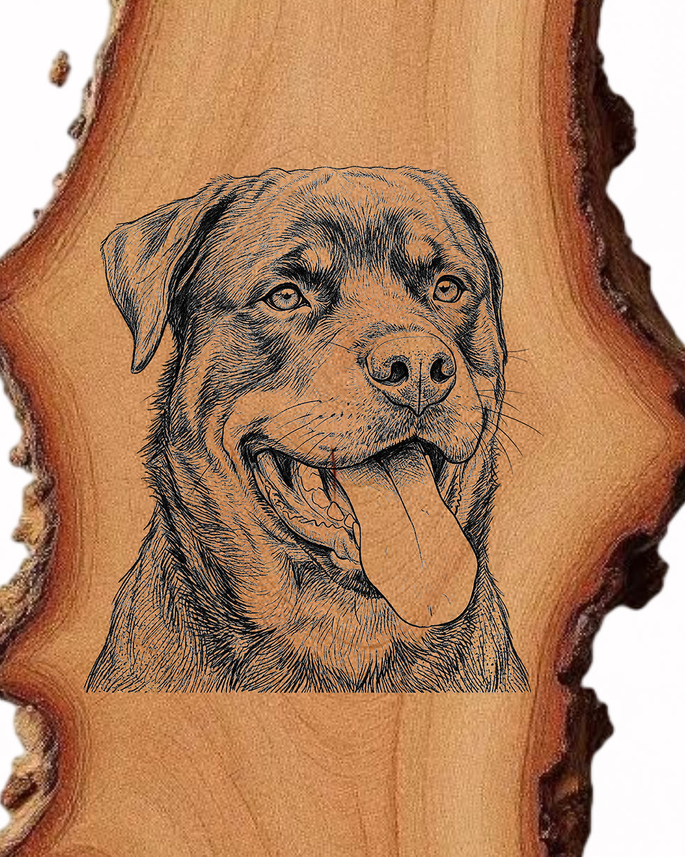 Miniatura: Rottweiler dog vector bundle