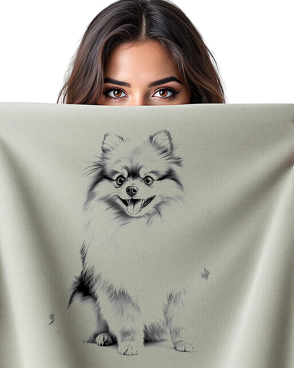 थंबनेल: Pomerian dog vector file bundle