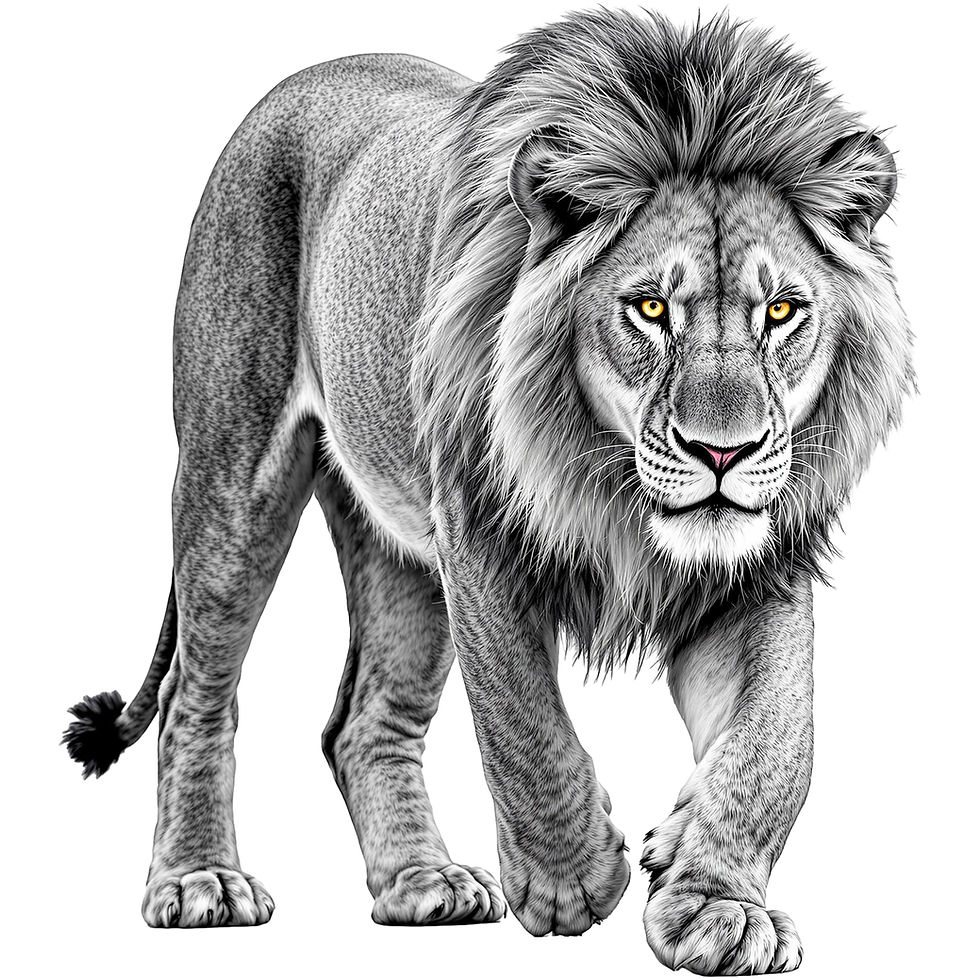 थंबनेल: Lion clipart bundle