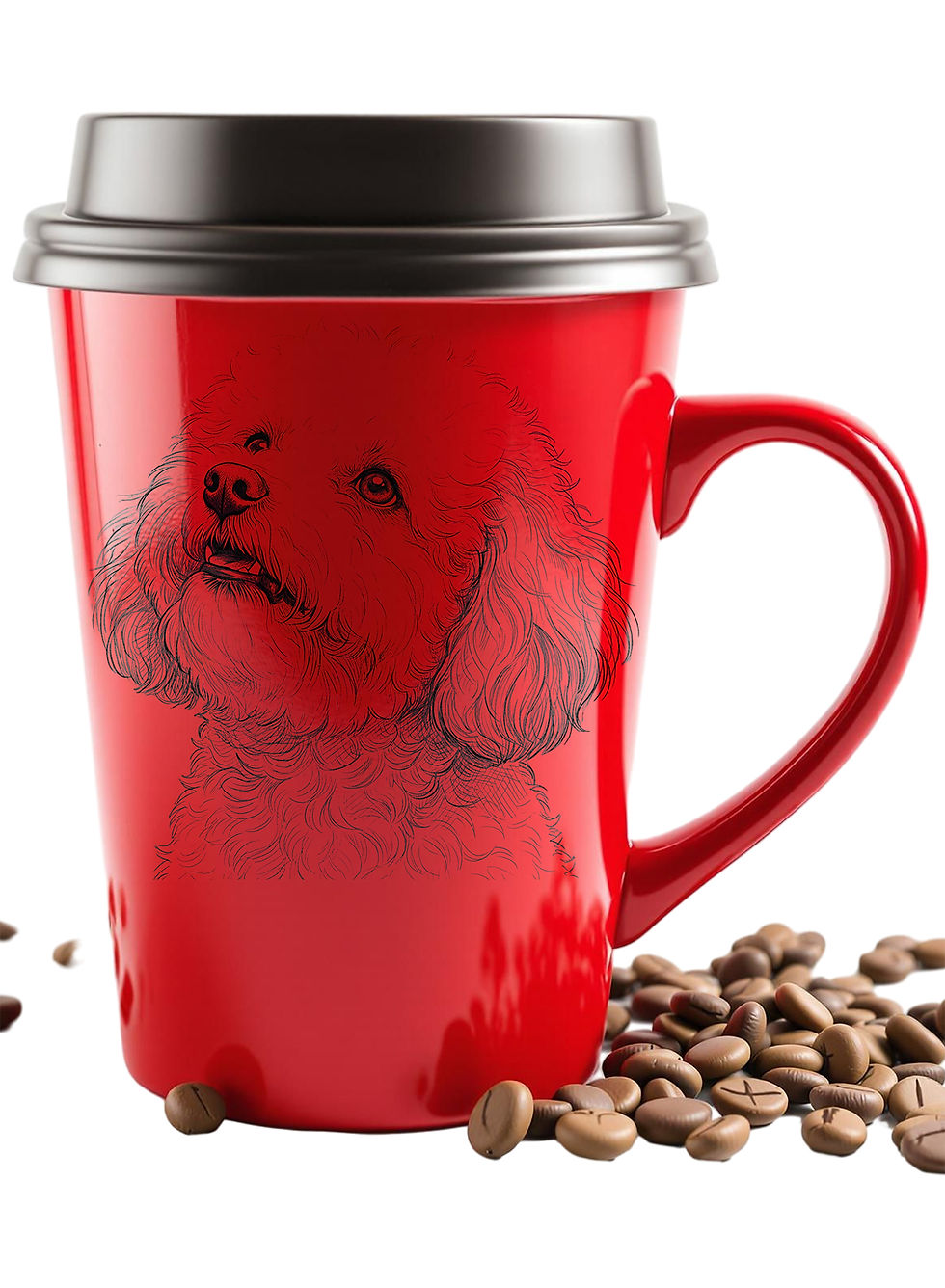 Miniatura: Bichon frise dog clipart bundle