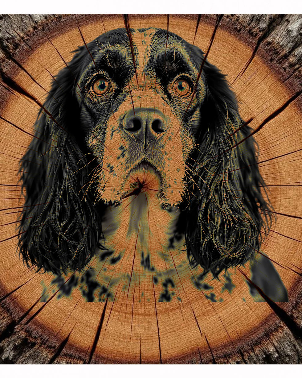 Miniatura: English cocker spaniel dog bundle22