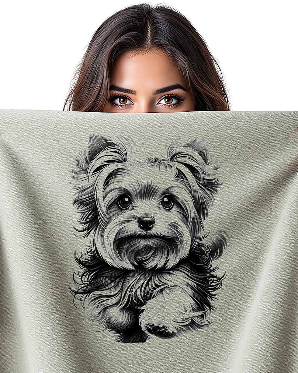 Miniatura: Yorkshire terrier dog clipart file bundle
