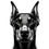 Miniatura: Doberman dog clipart bundle file