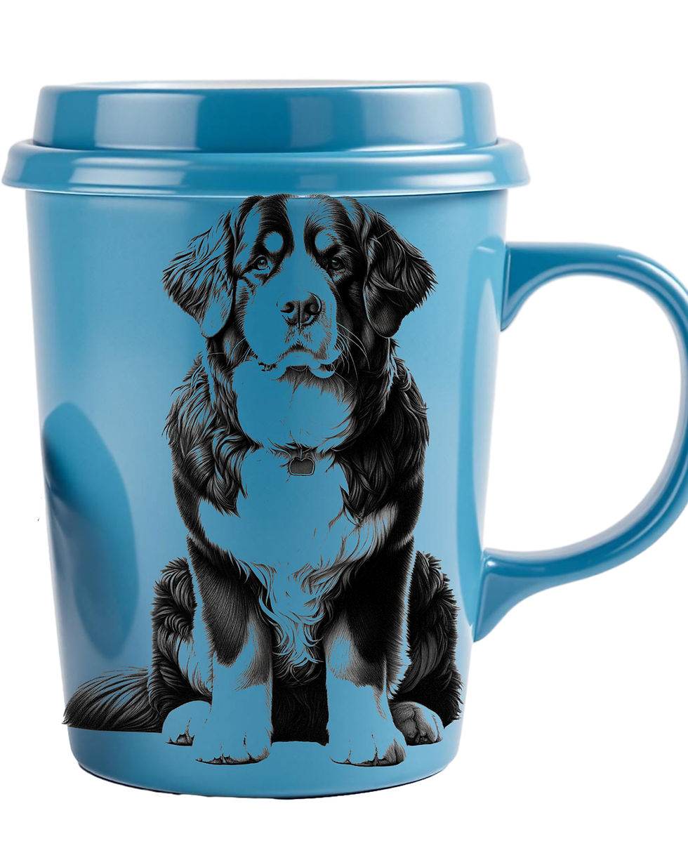 縮圖：Bernese mountain dog clipart bundle