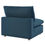 Thumbnail: Azure Down Filled Overstuffed 4 Piece Sectional Sofa Set