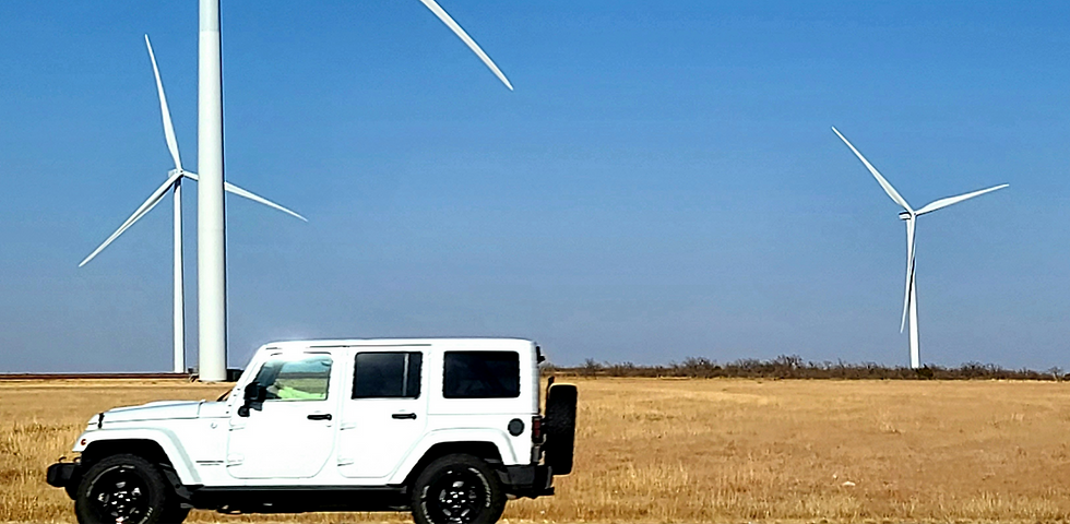 Wind power.