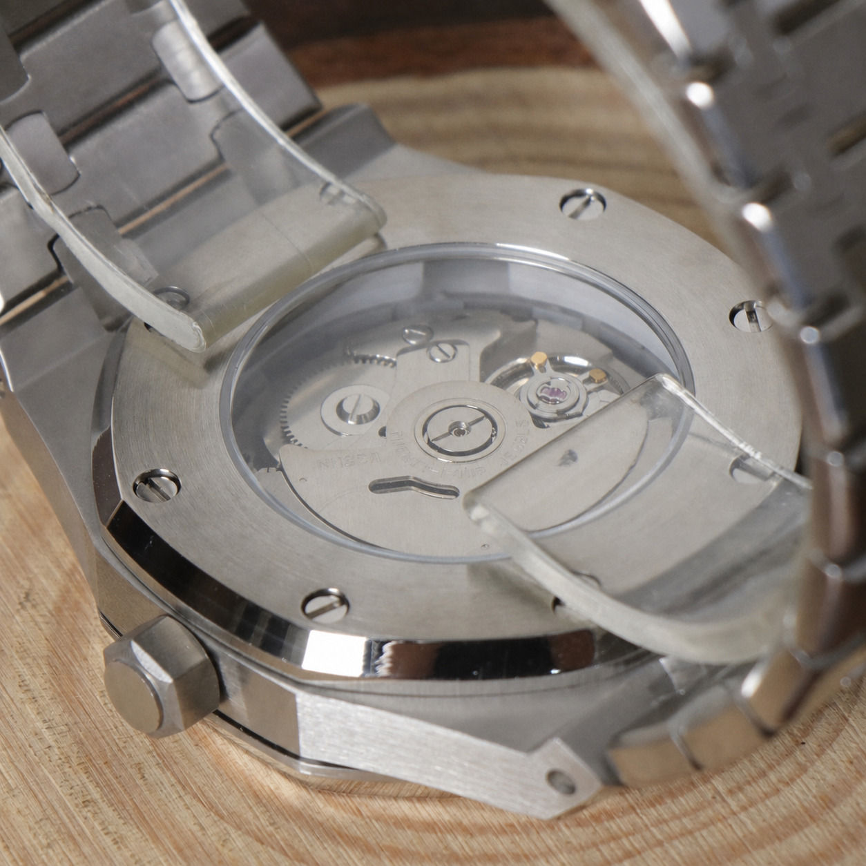 Seiko Royal Oak Mod Watch – Ice Blue Dial Automatic 41mm