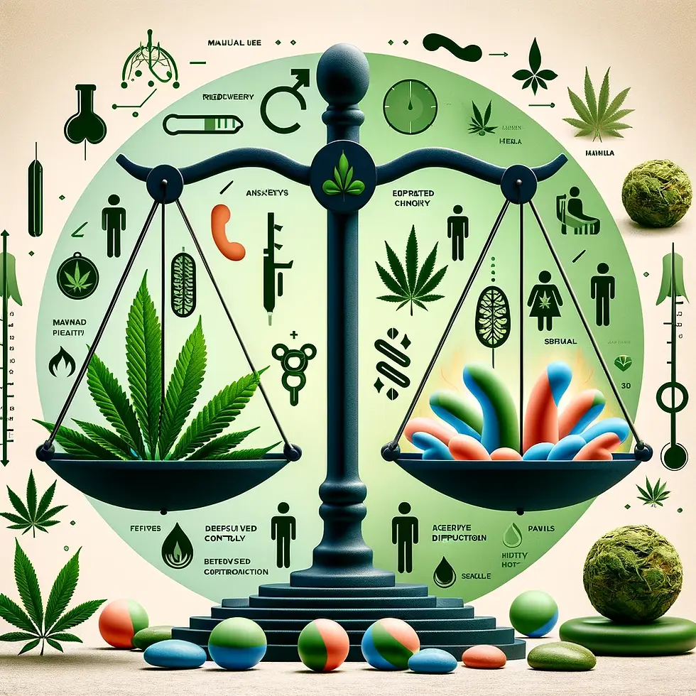 cannabis e disfunzione erettile