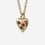 Thumbnail: Gold Heart Ruby Stars Necklace