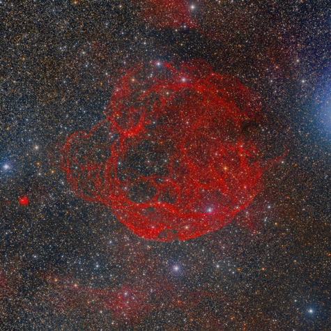 Simeis 147 La Nebulosa Spaghetti (Reprocesado 2020)