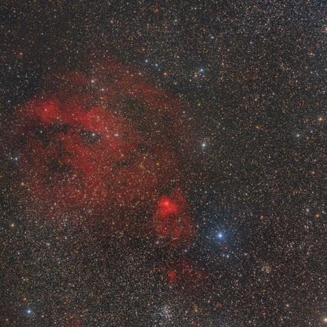 SH2-205 Nebulosa Difusa en Perseus