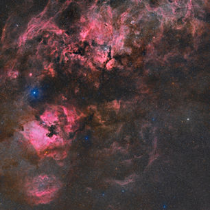 Nebulosas en el Cisne - Un comienzo gaseoso - 2ª Parte.