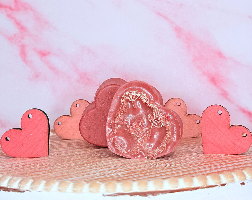 Thumbnail: Rose Goat Milk Luffa Soap 