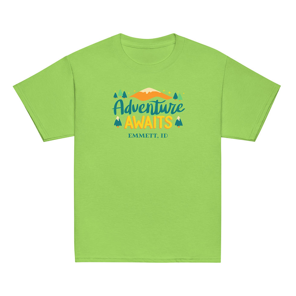 Thumbnail: Adventure Awaits Youth T-Shirt