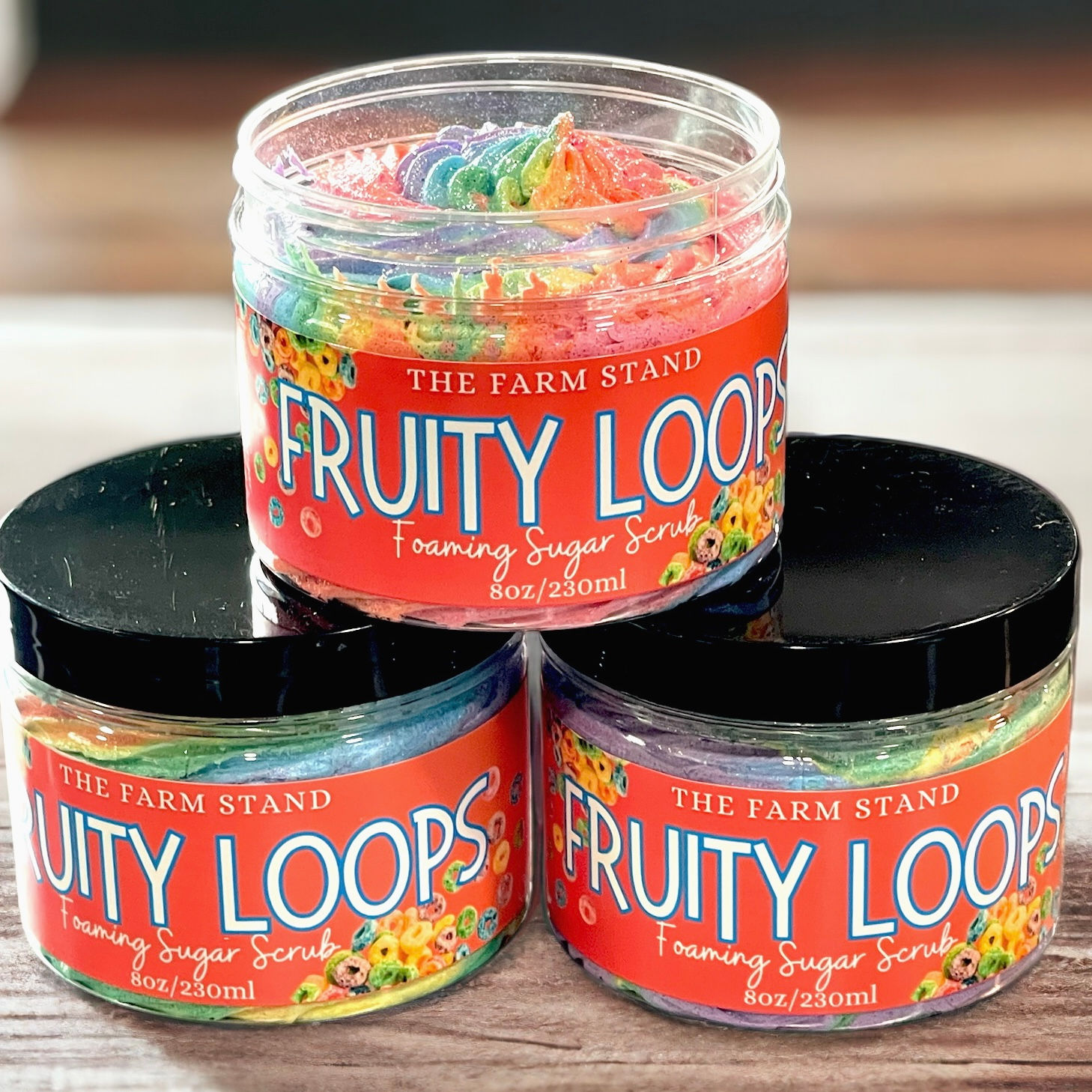 Fruity Loops Foaming Sugar Scrub