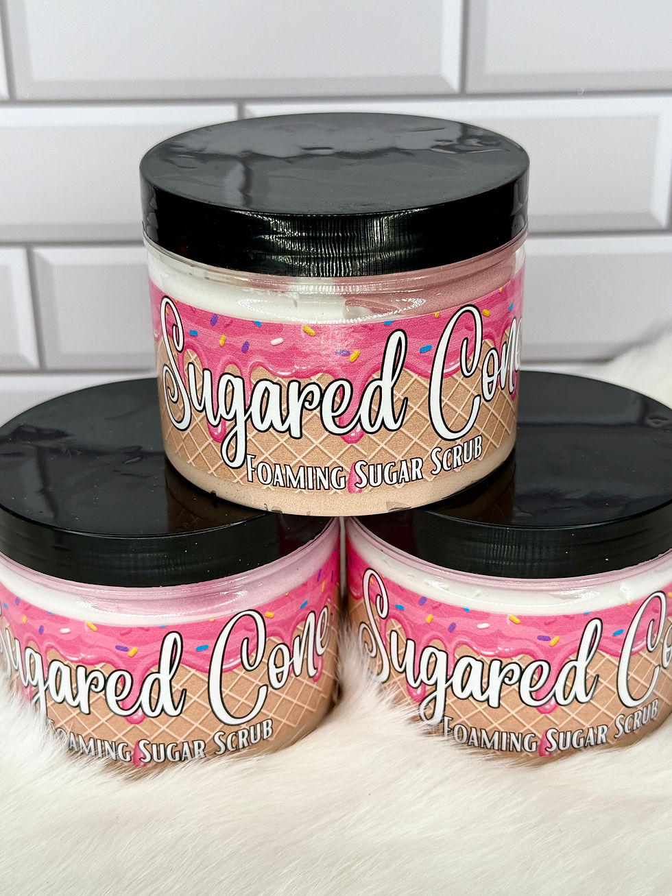 Thumbnail: Sugared Cone Foaming Sugar Scrub