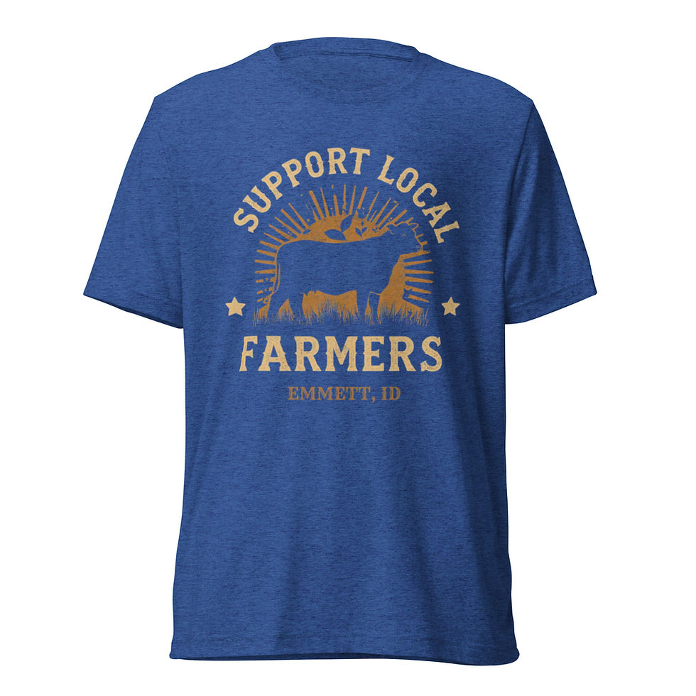 Thumbnail: Support Local Farmers Short sleeve t-shirt