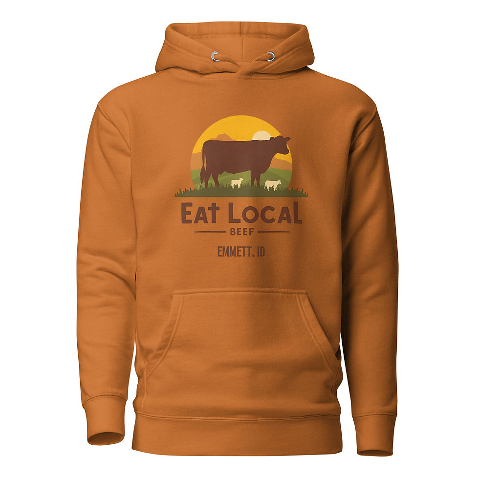 Thumbnail: Eat Local Beef Hoodie