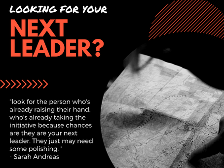 Looking for your next organizational leader?