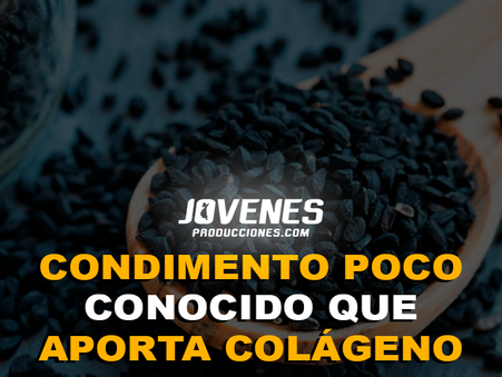 CONDIMENTO POCO CONOCIDO QUE APORTA COLÁGENO