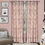 Thumbnail: Veronica Deco 9 ft (274 cm) Long Door Curtain Pack of 2