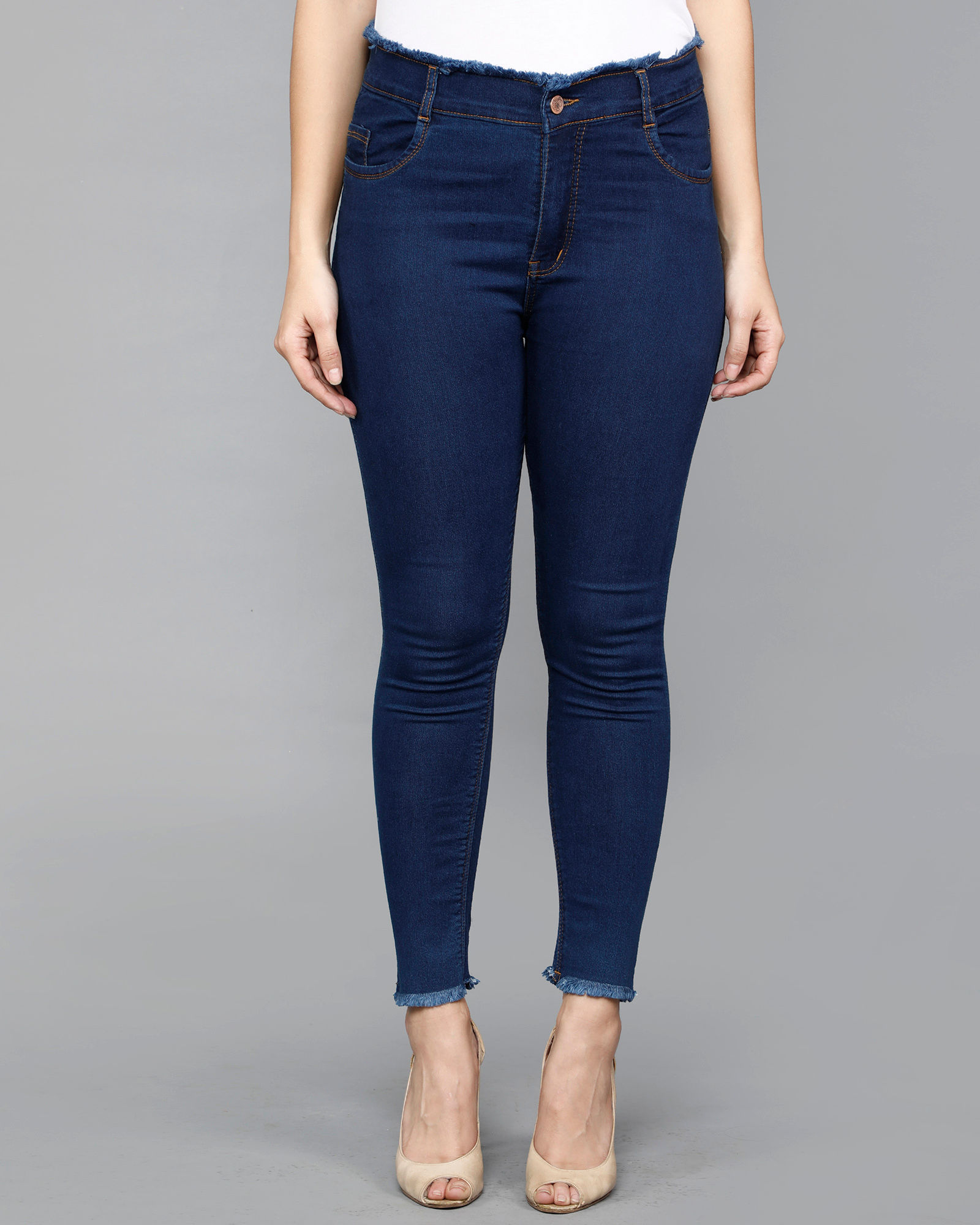 Skinny Women Blue Jeans