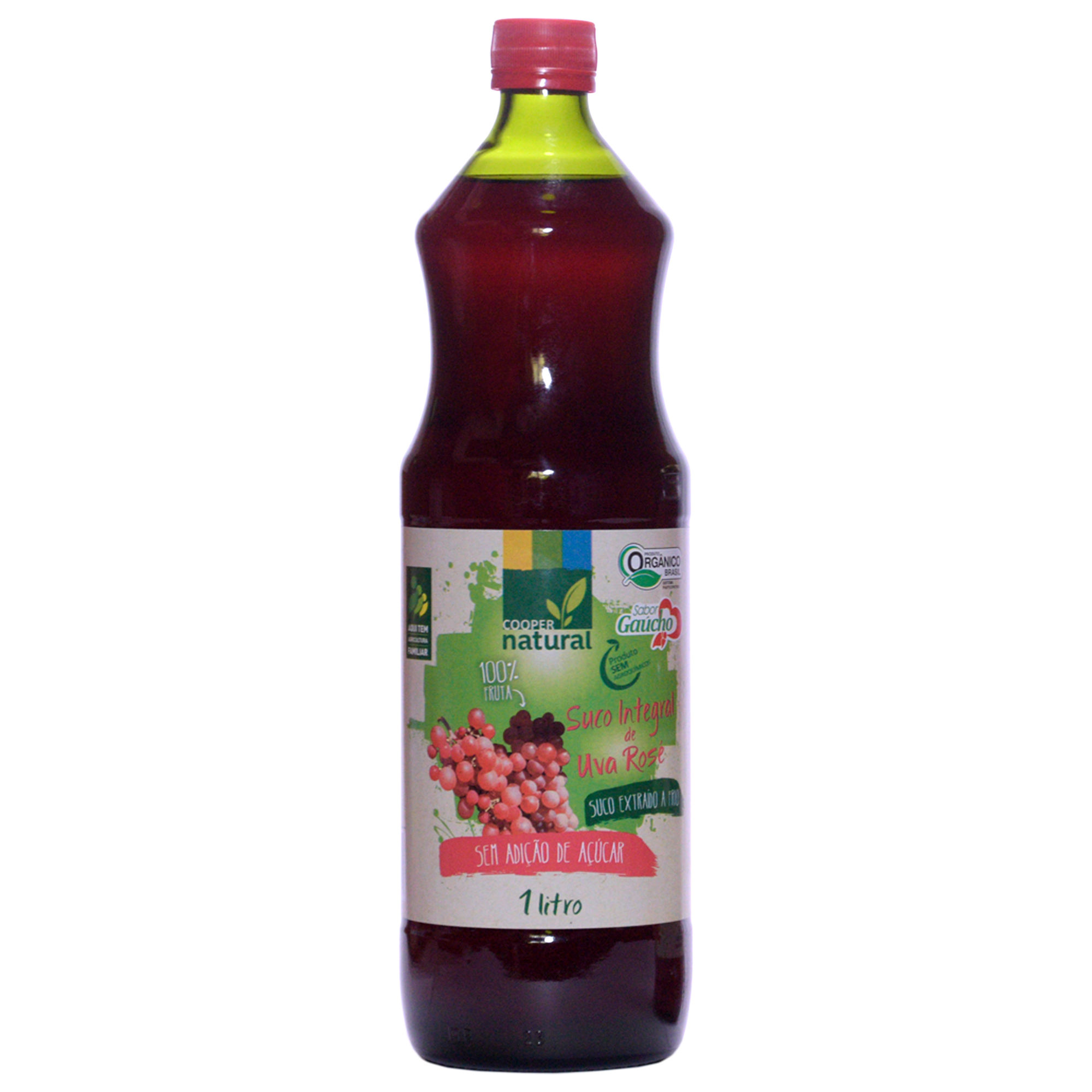Suco de Uva Rosé Integral 1L