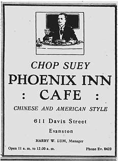 Phoenix Inn advertisement, Daily Northwestern, June 24, 1924. .png