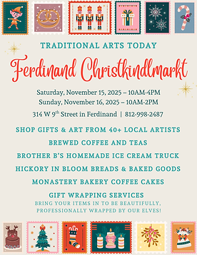 Saturday, November 15-16, 2025
at Traditional Arts Today