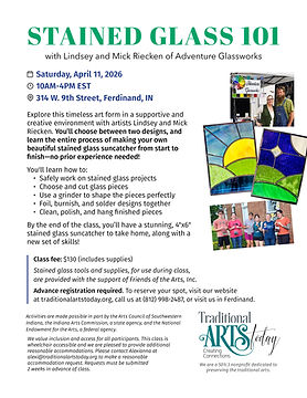 Saturday, April 11, 2026
at Traditional Arts Today