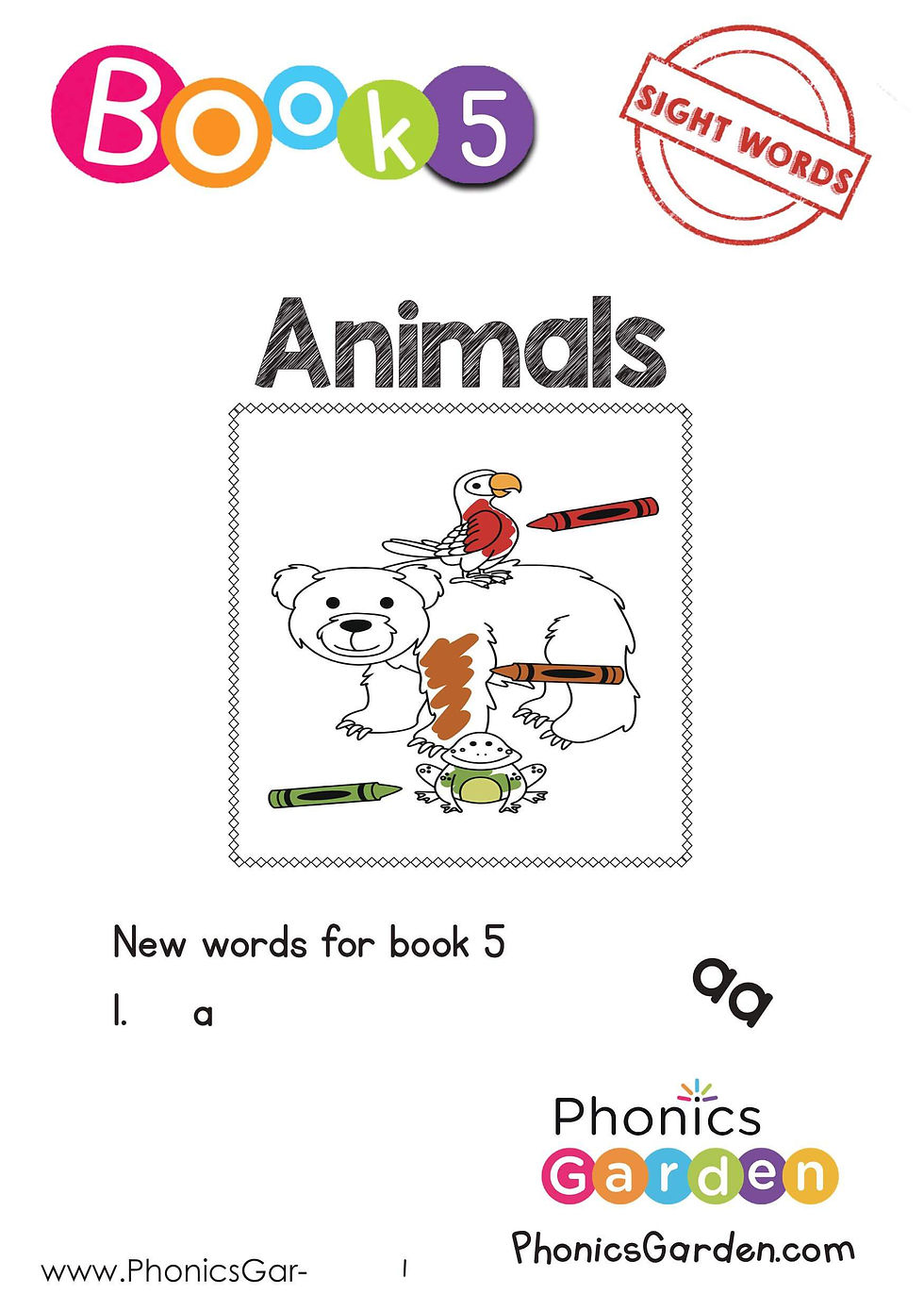 Thumbnail: Animals | Book 5 | Leveled Readers | 21 Pages