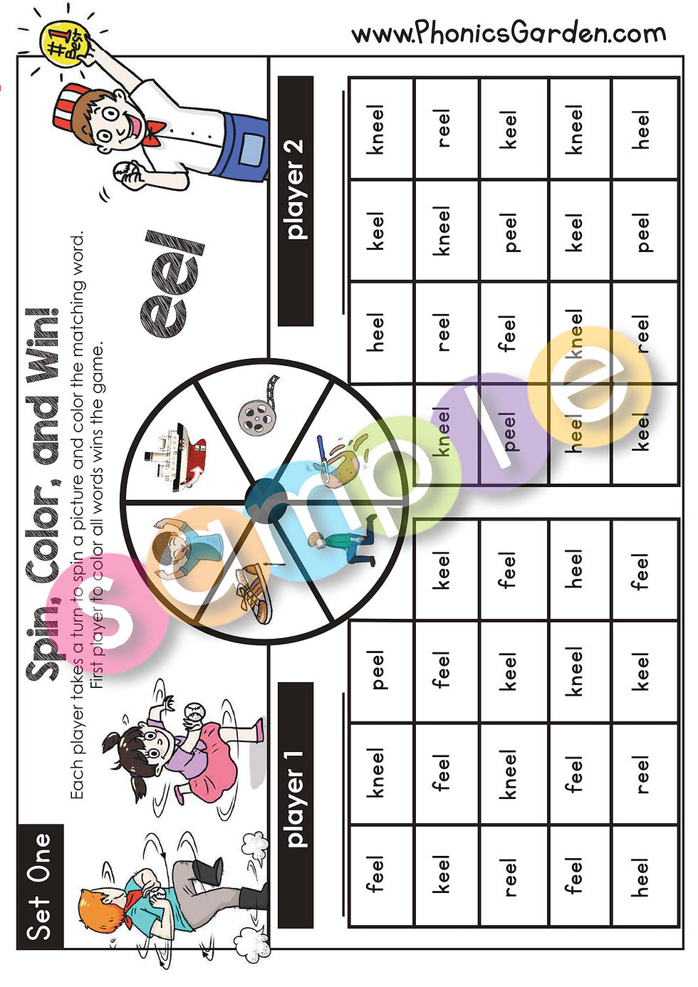 Thumbnail: EEL | Pat-a-Word | Word Family Bundle | 85 Pages