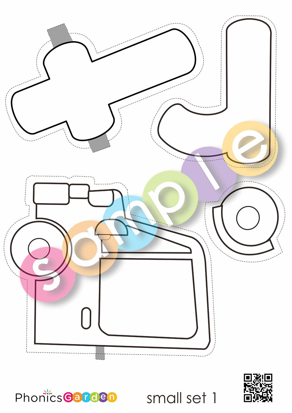Thumbnail: TR | Letter Craft | truck | R-Blends | 5 Pages
