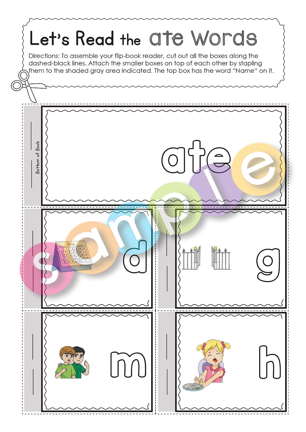 Thumbnail: ATE | Pat-a-Word | Word Family Bundle | 85 Pages