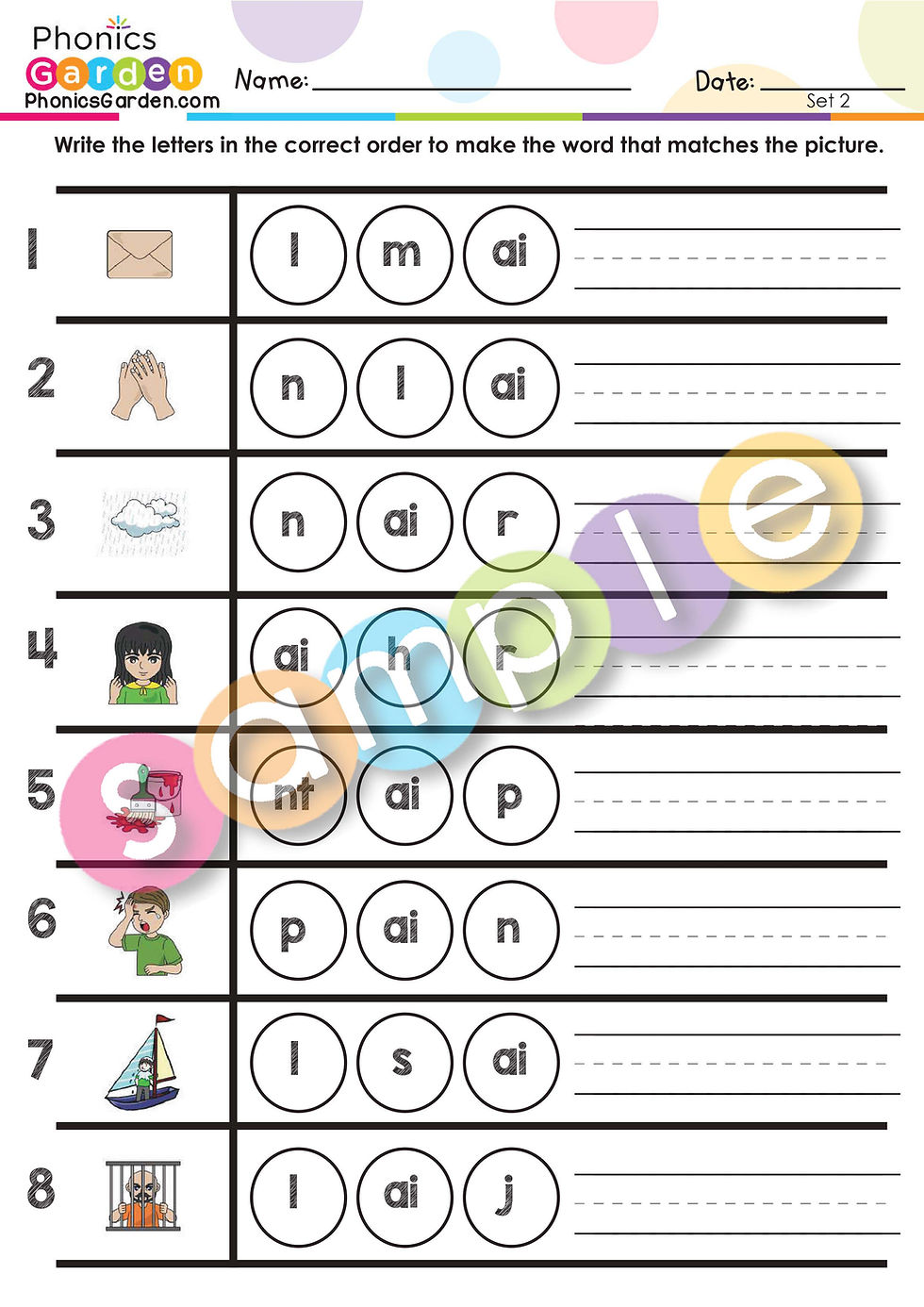 Thumbnail: AI | #2 | Pat-a-Word | Digraph Bundle | 87 Pages