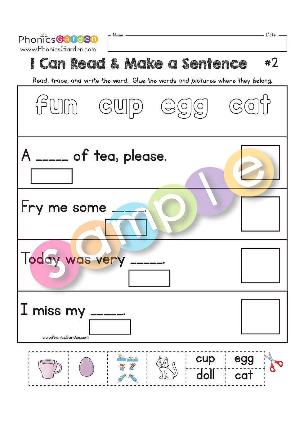 Thumbnail: Mixed Vowels | AEIOU | Set 4 | CVC | Short Vowel Bundle | 24 Pages