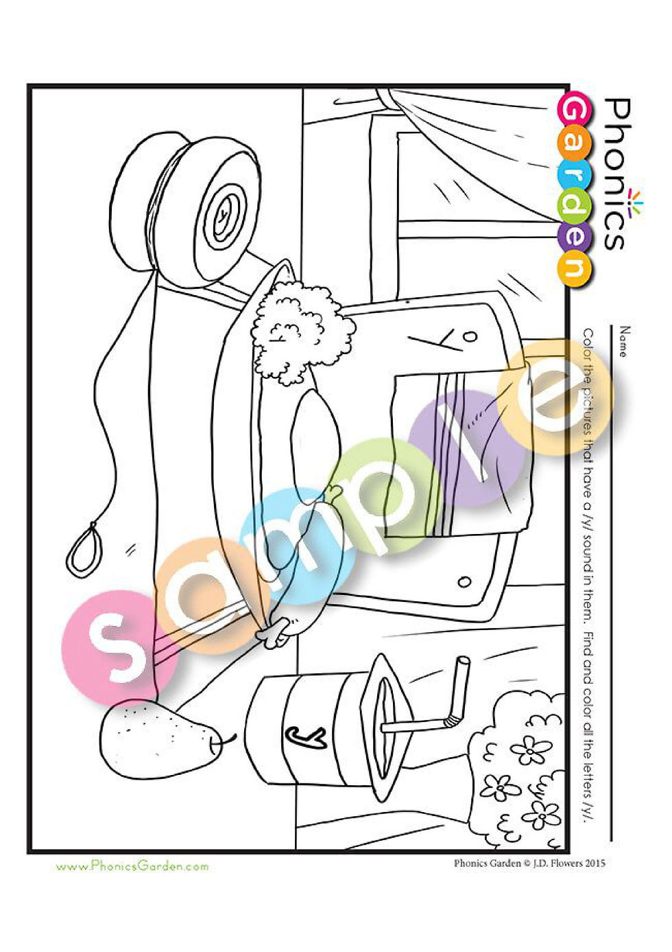 Thumbnail: Yy | Find the Letter | Letter Search | 4 Pages