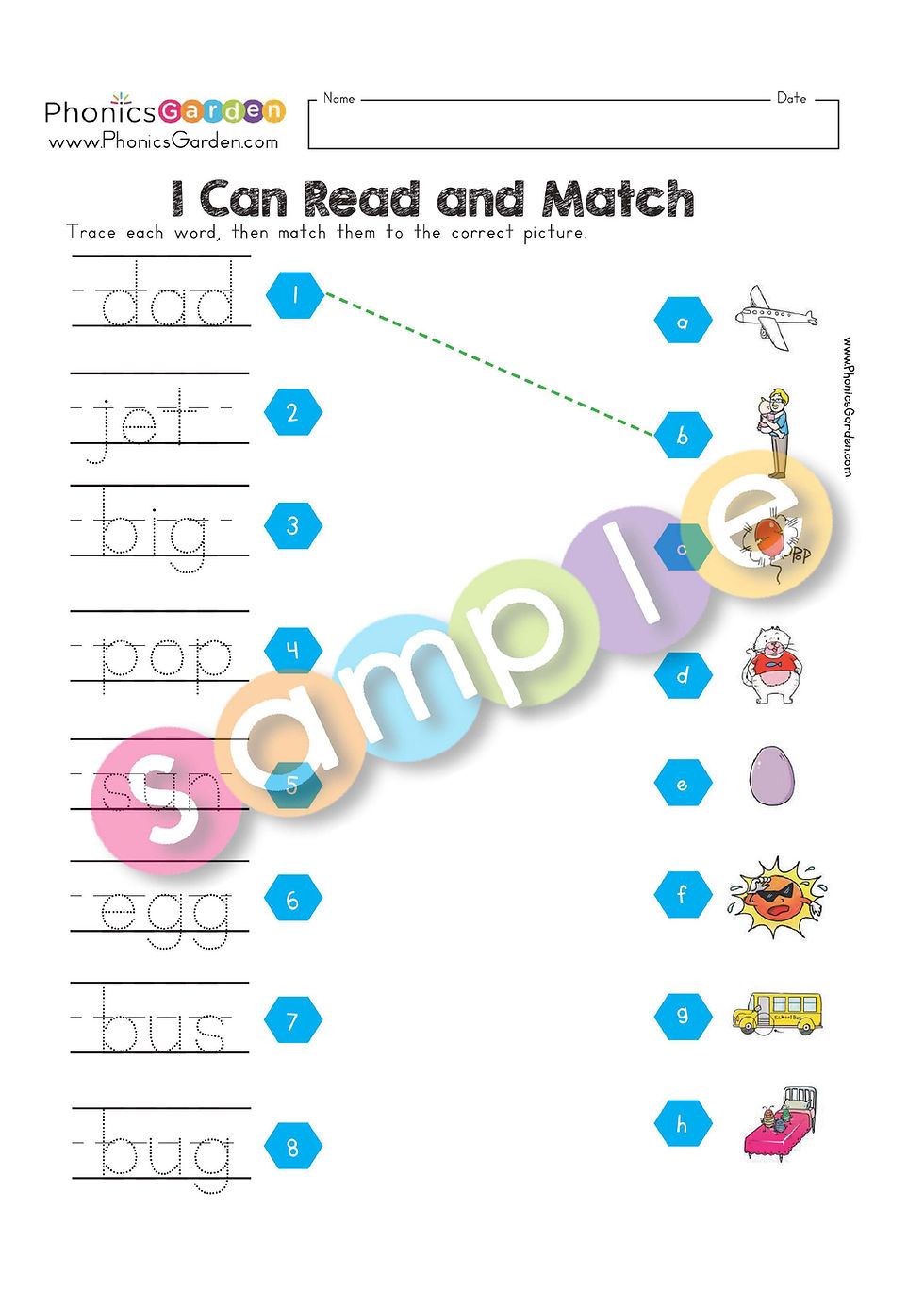 Thumbnail: Mixed Vowels | AEIOU | Set 6 | CVC | Short Vowel Bundle | 24 Pages