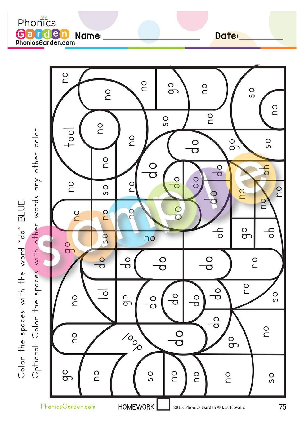 Thumbnail: Dd | Letter Recognition | BLUE Program | Consonant | 18 Pages