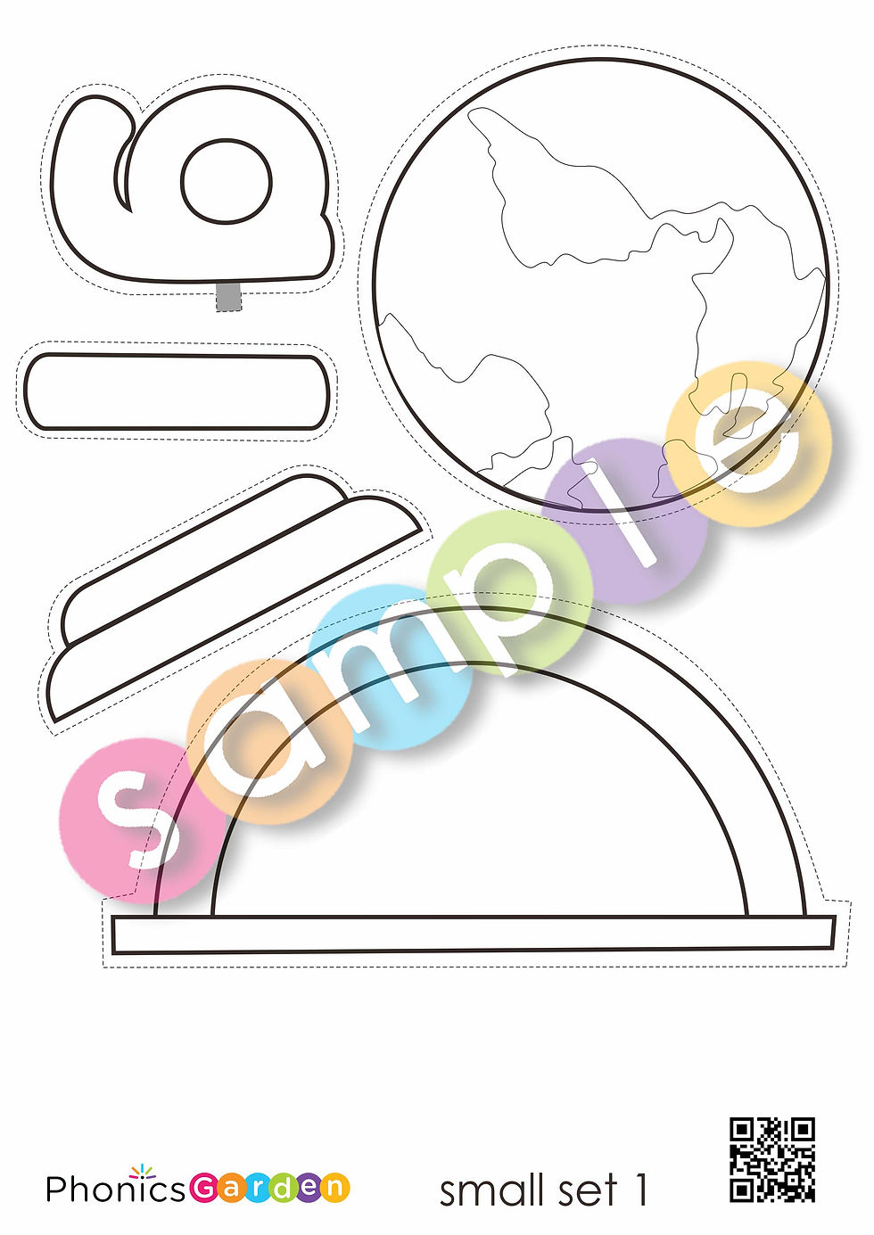 Thumbnail: GL | Letter Craft | globe | L-Blends | 5 Pages
