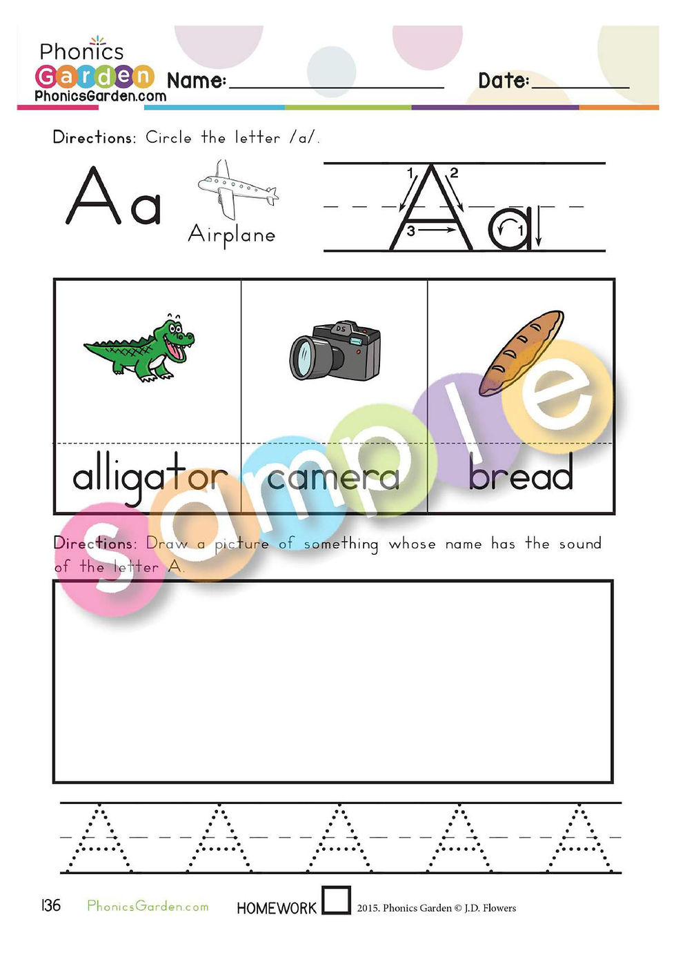 Thumbnail: Aa | Alphabet Recognition | RED Program | 18 Pages