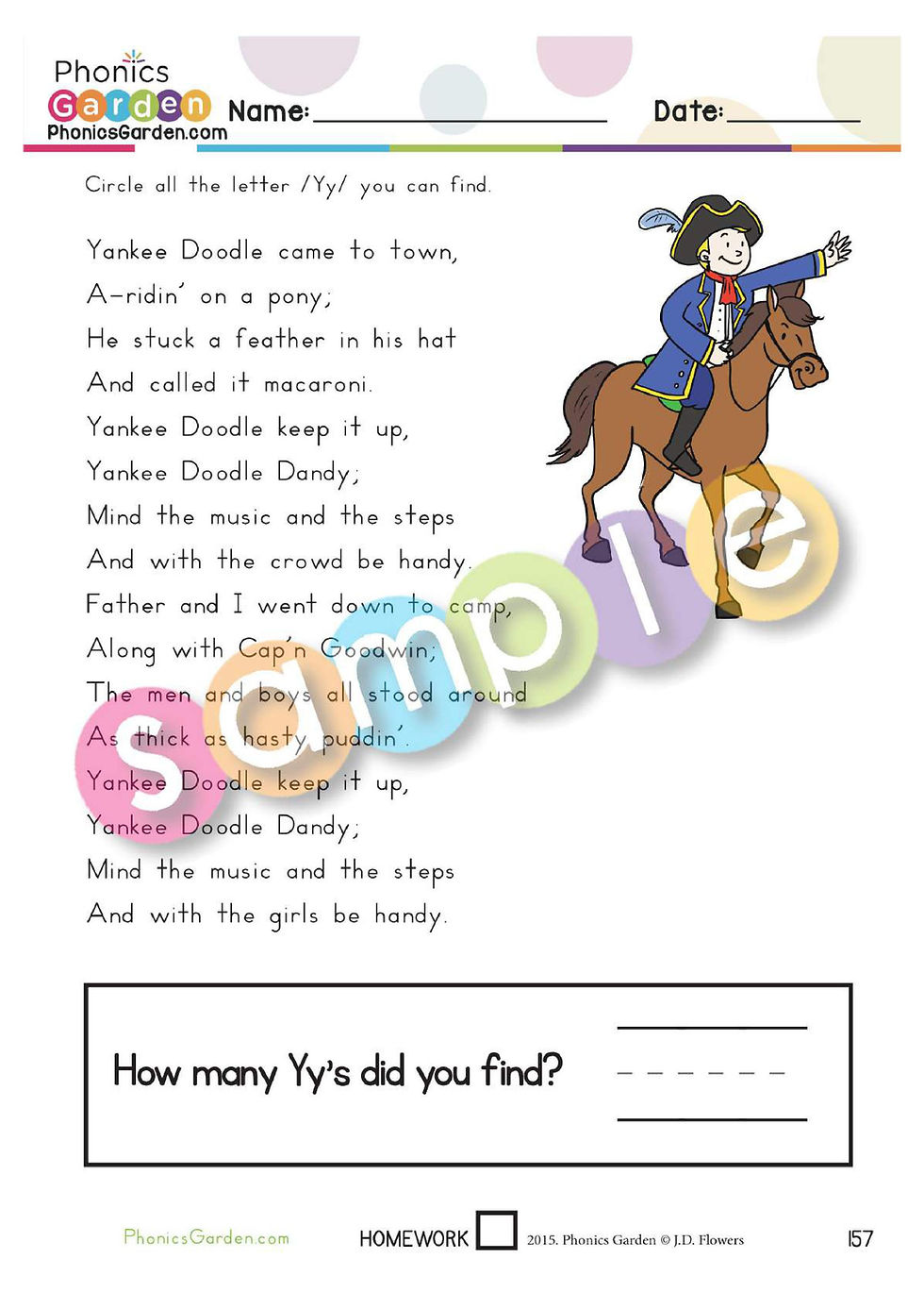 Thumbnail: Yy | Letter Recognition | BLUE Program | Consonant | 18 Pages